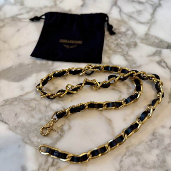Zadig & Voltaire Rock Chain Belt - Picture 1 of 3